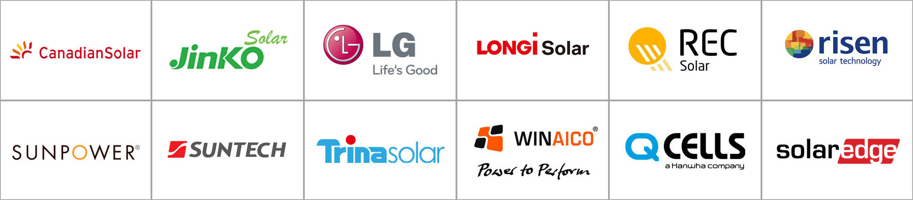 solar brands